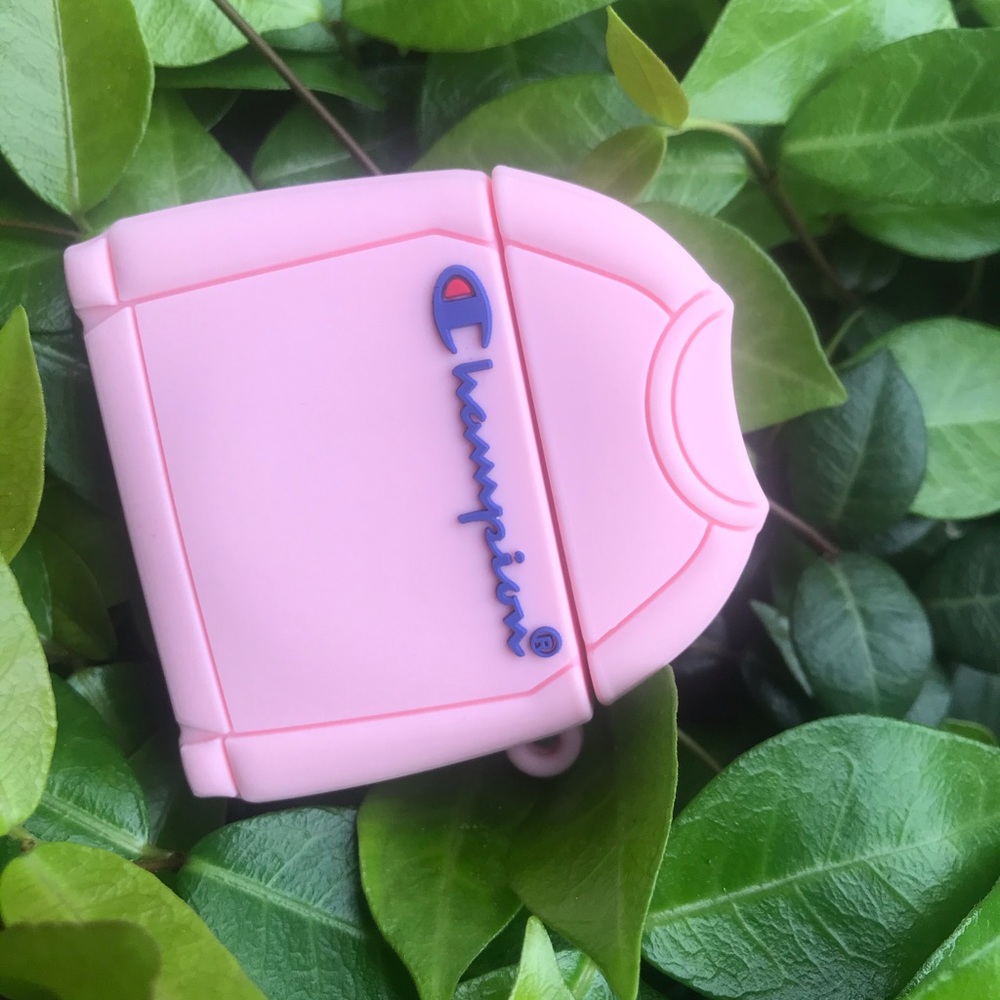 Pink Champion Airpod Case